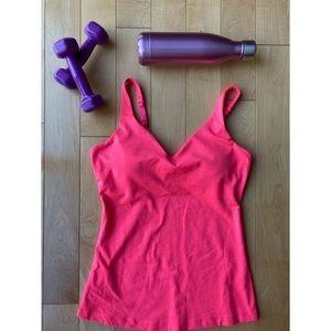 Under Armour Bright Pink 2 in 1 Tank (S)